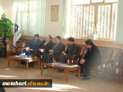 بازدید دکتر مهرمحمدی ریاست محترم دانشگاه فرهنگیان از مرکز 5