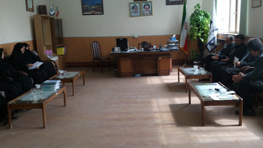 برگزاری جلسه نشست با حضور مسئولین هسته گزینش اداره کل استان آذربایجان غربی  3