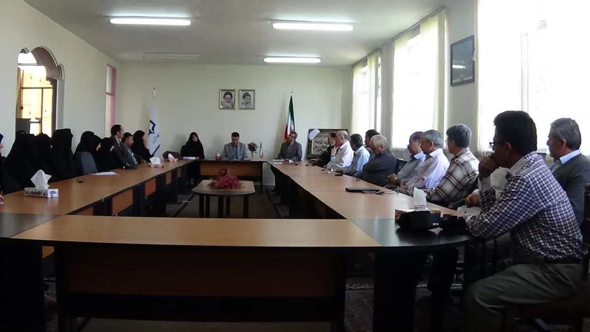 مراسم معارفه آقای قهرمان مددلو به عنوان سرپرست موقت مرکز شهید مطهری خوی 4