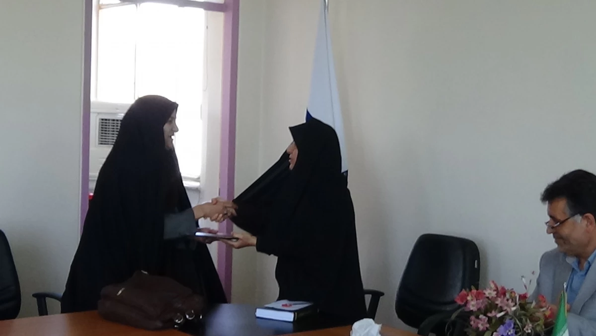 مراسم معارفه آقای قهرمان مددلو به عنوان سرپرست موقت مرکز شهید مطهری خوی 5