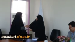 مراسم معارفه آقای قهرمان مددلو به عنوان سرپرست موقت مرکز شهید مطهری خوی 5