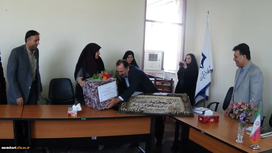 مراسم معارفه آقای قهرمان مددلو به عنوان سرپرست موقت مرکز شهید مطهری خوی 7