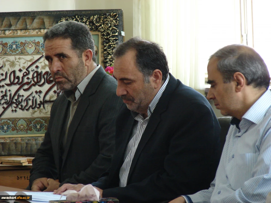 مراسم معارفه آقای قهرمان مددلو به عنوان سرپرست موقت مرکز شهید مطهری خوی 8