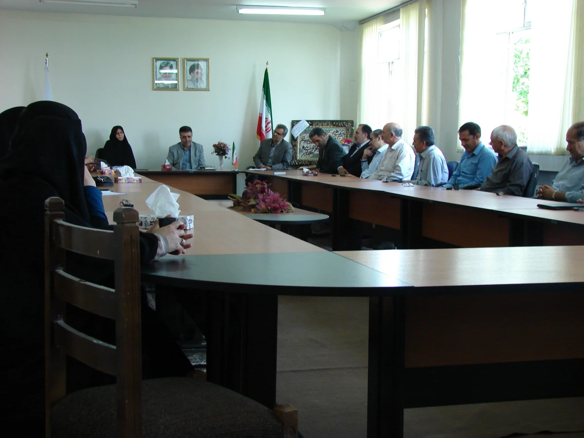 مراسم معارفه آقای قهرمان مددلو به عنوان سرپرست موقت مرکز شهید مطهری خوی 9