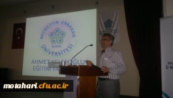 پذیرش و ارائه مقاله معاون آموزش مرکزآموزش عالی شهید مطهری خوی در کنفرانس بین المللی کشور ترکیه 2