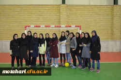 برگزاری مسابقه فوتسال بین تیم های دانشگاه فرهنگیان و دانشگاه پیام نور خوی به مناسبت هفته تربیت بدنی  2