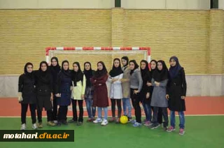 برگزاری مسابقه فوتسال بین تیم های دانشگاه فرهنگیان و دانشگاه پیام نور خوی به مناسبت هفته تربیت بدنی