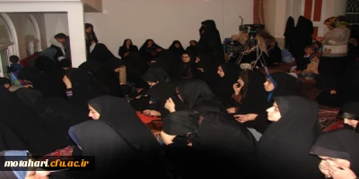 شرکت دانشجو معلمان در مراسم سخنرانی حجت الاسلام والمسلمین حاج آقای انصاریان