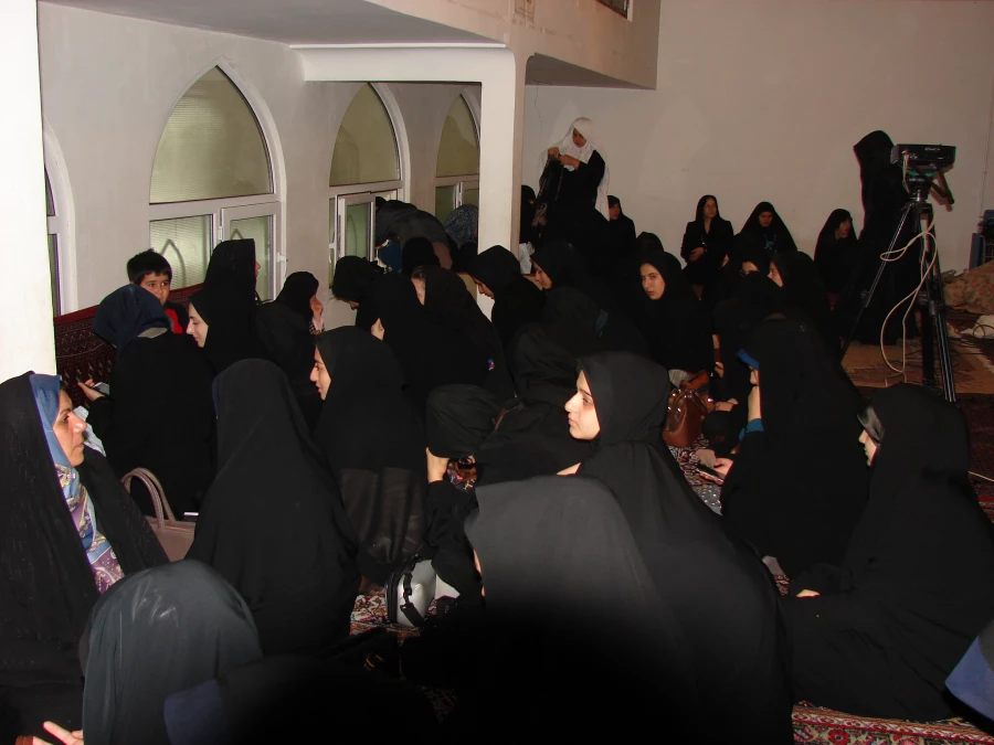 شرکت دانشجو معلمان در مراسم سخنرانی حجت الاسلام والمسلمین حاج آقای انصاریان 3