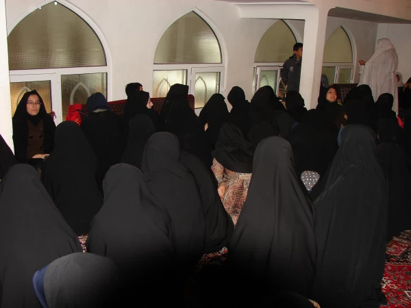 شرکت دانشجو معلمان در مراسم سخنرانی حجت الاسلام والمسلمین حاج آقای انصاریان 4