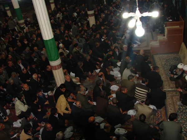 شرکت دانشجو معلمان در مراسم سخنرانی حجت الاسلام والمسلمین حاج آقای انصاریان 6