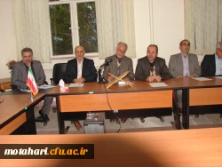 برگزاری جلسه شورای آموزشی اساتید 7