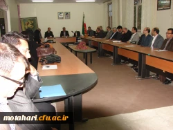 برگزاری جلسه شورای آموزشی اساتید 8