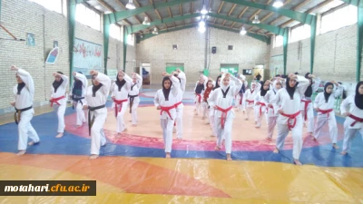 برگزاری کلاس تکواندو