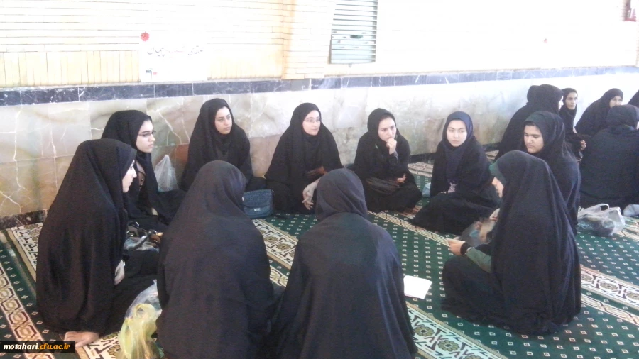 شرکت دانشجویان در مراسم میقات صالحین با حضور حلقه های تربیتی صالحین دانشگاهها 5