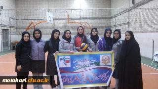 برگزاری مسابقه والیبال به مناسبت هفته بسیج