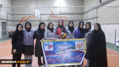 برگزاری مسابقه والیبال به مناسبت هفته بسیج