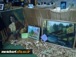 برپایی نمایشگاه آثار هنری دانشجویان به مناسبت روز دانشجو 2