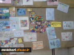 برپایی نمایشگاه آثار هنری دانشجویان به مناسبت روز دانشجو 4