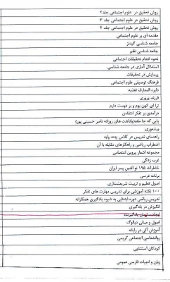 فهرست کتابهای خریداری شده 4