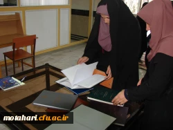بازدید دبیران مدرسه فاطمیه از کتابخانه مرکز آموزش عالی شهید مطهری خوی 3