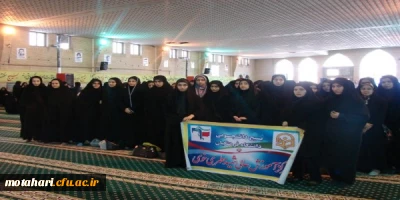 شرکت دانشجویان در مراسم یادواره سرداران و هزار شهید سرافراز شهرستان خوی