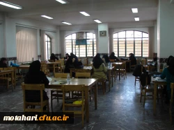 بازدید دانشجومعلمان رشته ادبیات فارسی از کتابخانه عمومی 2