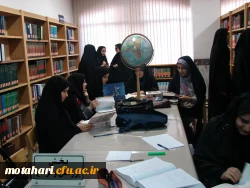 بازدید دانشجومعلمان رشته ادبیات فارسی از کتابخانه عمومی 6