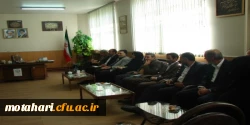 بازدید آقای دکتر آقا خانی قائم مقام معاونت محترم توسعه منابع دانشگاه فرهنگیان و هیات همراه از مرکزآموزش عالی شهید مطهری خوی  2