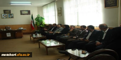 بازدید آقای دکتر آقا خانی قائم مقام معاونت محترم توسعه منابع دانشگاه فرهنگیان و هیات همراه از مرکزآموزش عالی شهید مطهری خوی