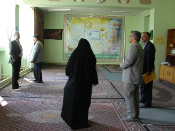 بازدید آقای دکتر آقا خانی قائم مقام معاونت محترم توسعه منابع دانشگاه فرهنگیان و هیات همراه از مرکزآموزش عالی شهید مطهری خوی 2