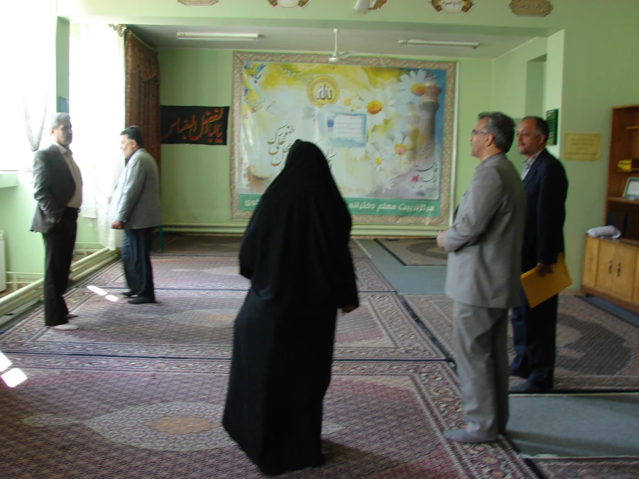 بازدید آقای دکتر آقا خانی قائم مقام معاونت محترم توسعه منابع دانشگاه فرهنگیان و هیات همراه از مرکزآموزش عالی شهید مطهری خوی 2