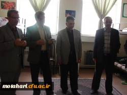 بازدید آقای دکتر آقا خانی قائم مقام معاونت محترم توسعه منابع دانشگاه فرهنگیان و هیات همراه از مرکزآموزش عالی شهید مطهری خوی 3