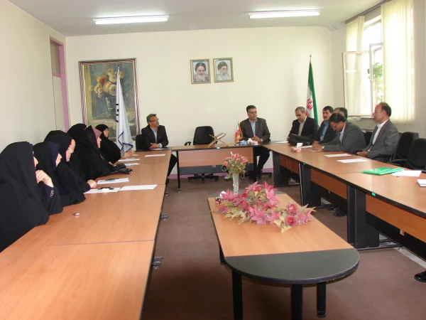 بازدید جناب آقای دکتر آیت کریمی و جناب آقای شهرانی از مرکزآموزش عالی شهید مطهری خوی 3