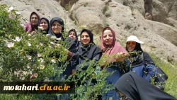 برگزاری اردوی علمی- سیاحتی و زیارتی دانشجویان کارشناسی ناپیوسته علوم تجربی به مناطق اطراف روستای سید تاج الدین 4