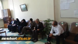 بازدید مدیر کل حوزه نظارت و ارزیابی دانشگاه فرهنگیان از مرکزآموزش عالی شهید مطهری خوی 2