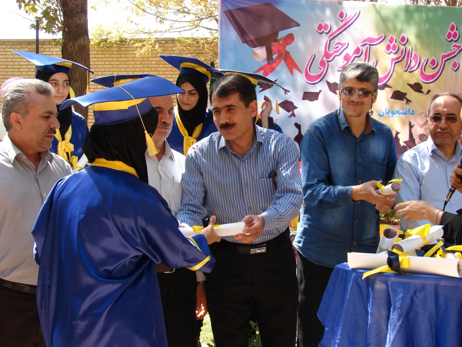 برگزاری جشن دانش آموختگی دانشجویان ورودی 91  6