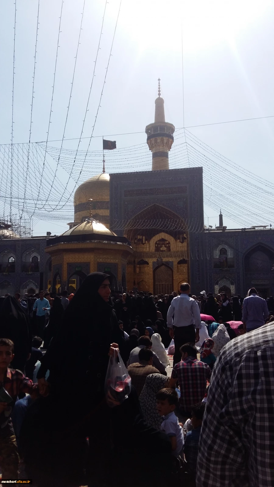 شرکت دانشجومعلمان نخبه و فعال فرهنگی  مرکزدر دوره معرفتی – فرهنگی حیات طیبه3 در مشهد مقدس 7