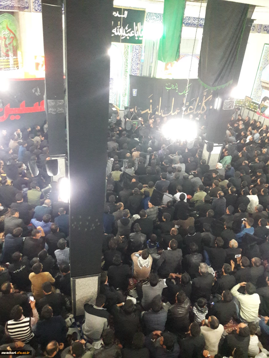 شرکت دانشجویان در مراسم عزاداری و سوگواری حضرت ابا عبدالله الحسین (ع) 4