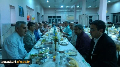 ضیافت شام به مناسبت هفته معلم