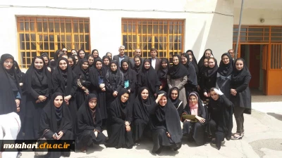 بازدید دانشجو معلمان از مدارس چند پایه