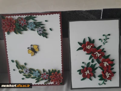 برپایی نمایشگاهی از آثار هنرهای دستی دانشجویان