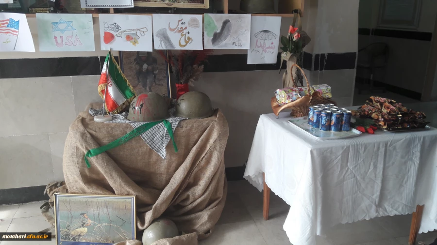 برپایی ایستگاه صلواتی به مناسبت هفته بسیج و جشن شکست داعش 5 آذر 5