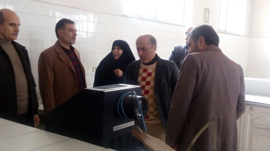 حضور نماینده محترم شهرستان خوی و چایپاره و هیئت همراه در مرکز آموزش عالی شهید مطهری خوی 5