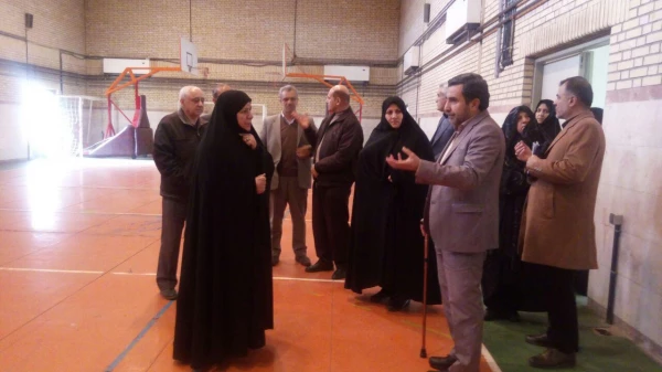 حضور نماینده محترم شهرستان خوی و چایپاره و هیئت همراه در مرکز آموزش عالی شهید مطهری خوی 7