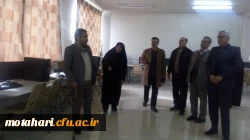 حضور نماینده محترم شهرستان خوی و چایپاره و هیئت همراه در مرکز آموزش عالی شهید مطهری خوی 12