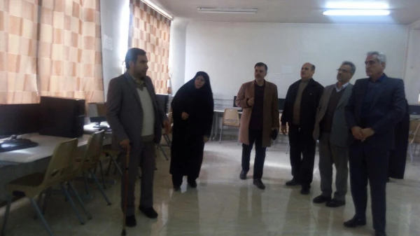 حضور نماینده محترم شهرستان خوی و چایپاره و هیئت همراه در مرکز آموزش عالی شهید مطهری خوی 12