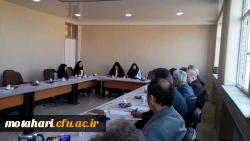 برگزاری جلسه تعامل با اساتید  مهارت آموزان (ماده 28) مرکز 2