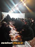 حضور دانشجویان مرکز در مراسم سوگواری بانوی دو عالم حضرت فاطمه زهرا(س) در گلزار شهدای شهرستان خوی 2