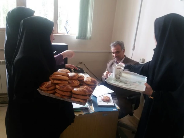 برپایی ایستگاه صلواتی به مناسبت شهادت حضرت زهرا(س) 2